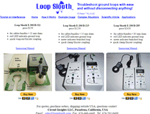 Tablet Screenshot of loopslooth.com